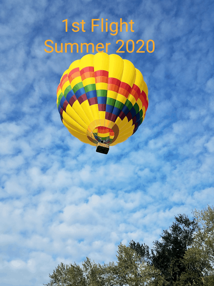 first summer flight of the year, 2020