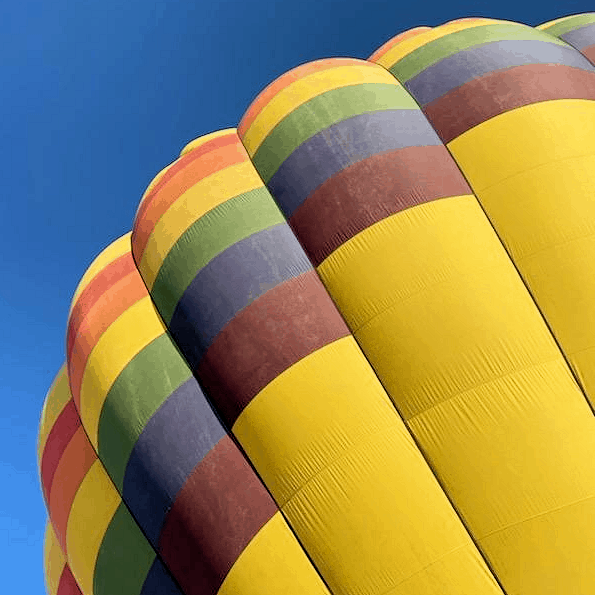 hot air balloon side